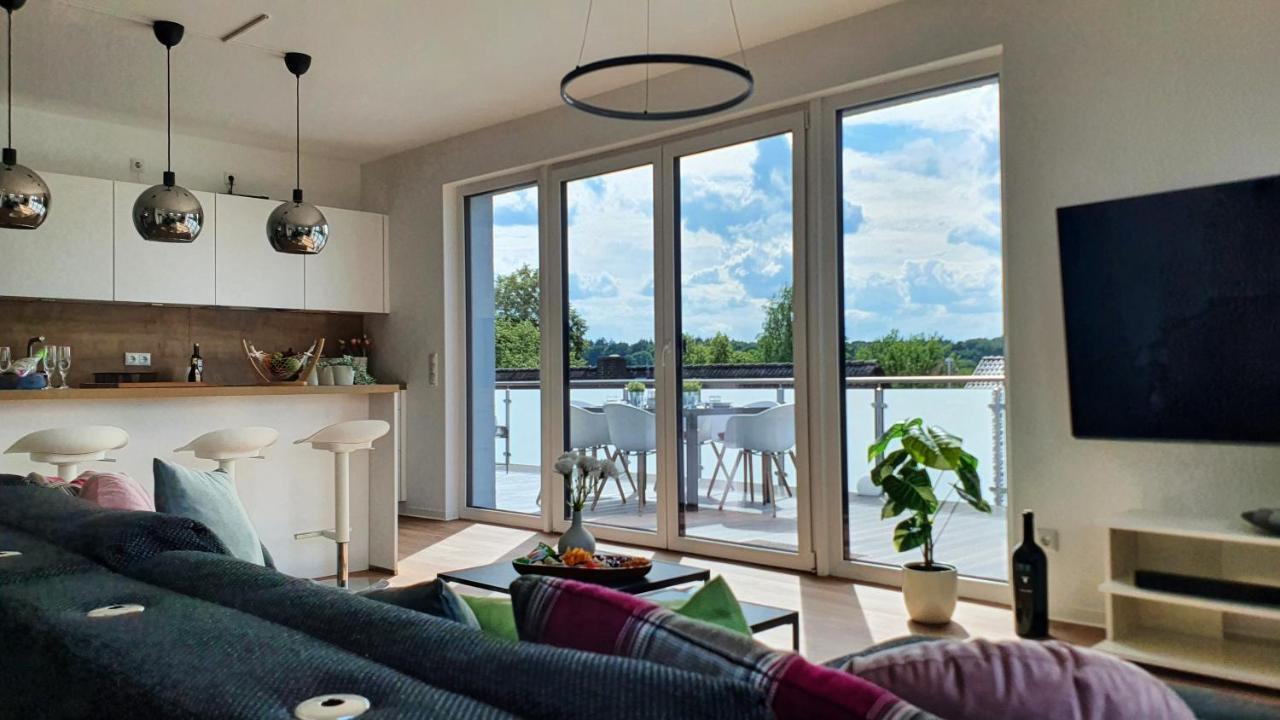 Penthouse Mit Whirlpool Im Herzen Von Niedersachsen Burgwedel  Luaran gambar
