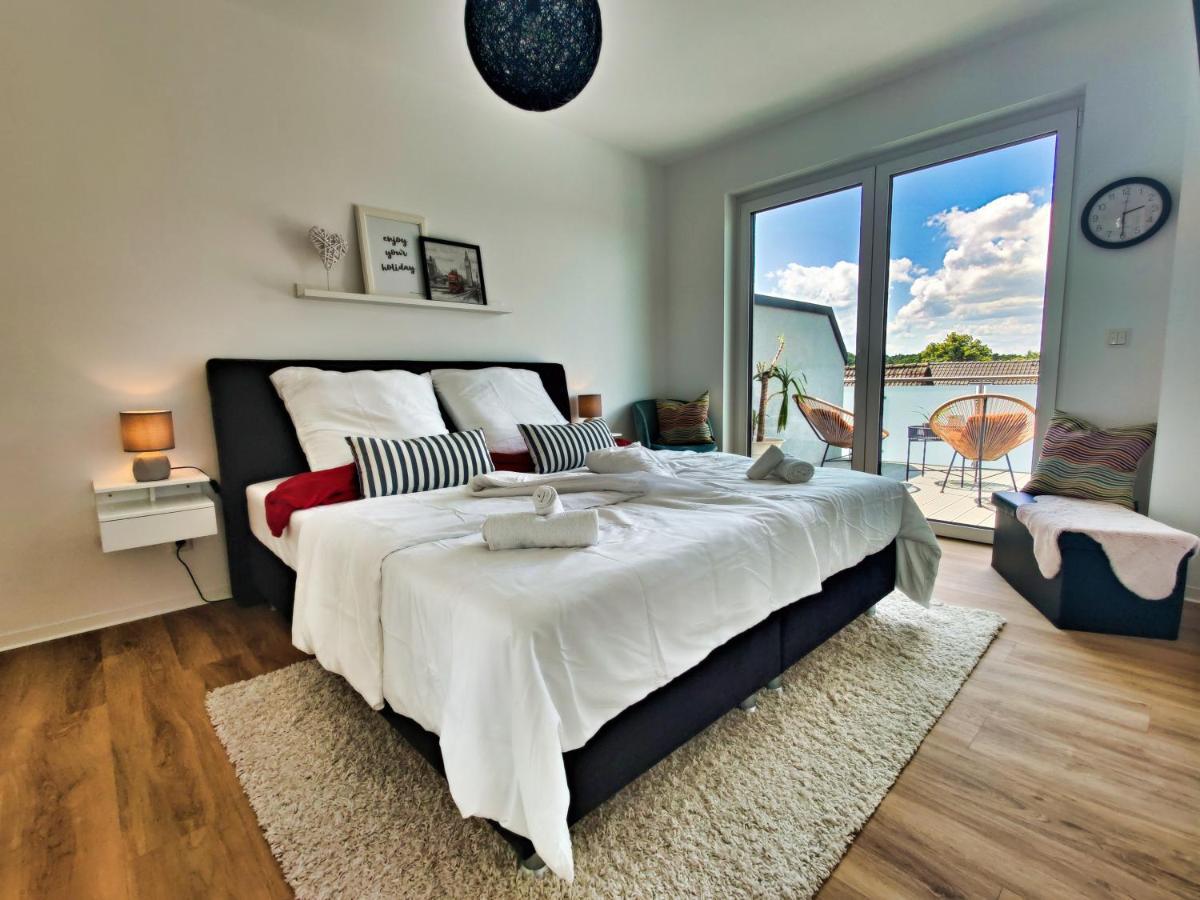 Penthouse Mit Whirlpool Im Herzen Von Niedersachsen Burgwedel  Luaran gambar