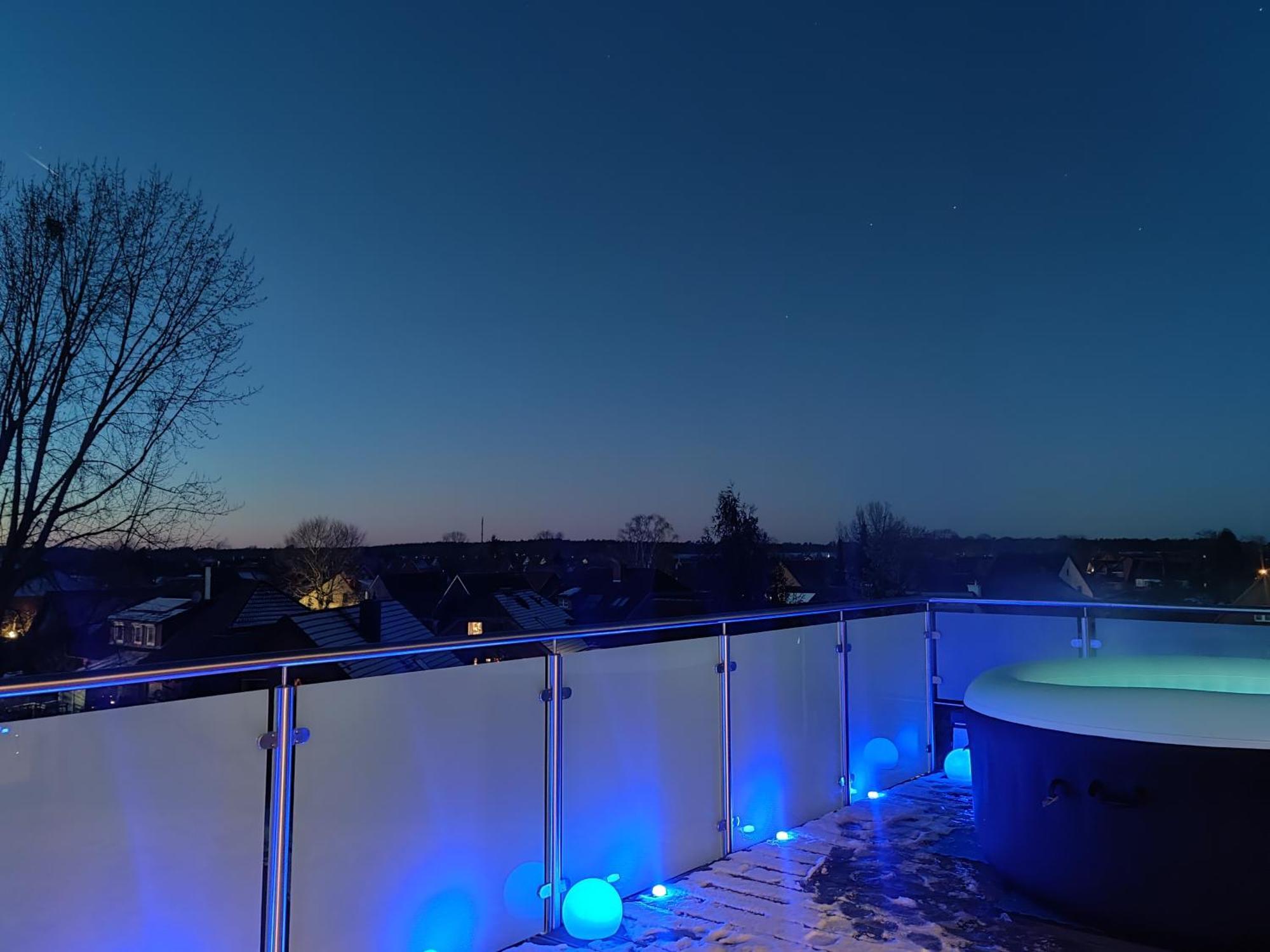 Penthouse Mit Whirlpool Im Herzen Von Niedersachsen Burgwedel  Luaran gambar